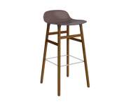 Barová židle Form 75 cm, brown/walnut