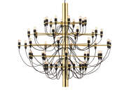Lustr 2097/50 Clear Bulbs, brass