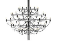 Lustr 2097/75 Frosted Bulbs, chrome
