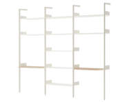 Policová sestava Rombe Konfigurace I, alabaster