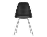Židle Eames DSX, chrome/deep black