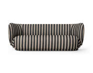 Sofa Rico 3 Louisiana, sand/black
