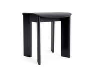 Stolička Chisel 10, black lacquered oak