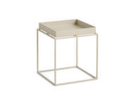 Stolek Tray Table 30x30, warm beige