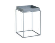 Stolek Tray Table 30x30 High, pigeon blue