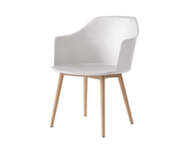 Židle Rely HW76 s područkami, oak / oyster