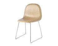 Židle 3D Dining Chair, oak/sledge base