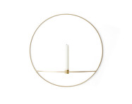 Nástěnný svícen POV Circle Candleholder L, brass
