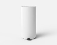 Pedálový odpadkový koš 20 l, white