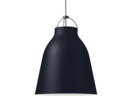Závěsná lampa Caravaggio P3, matt dark ultramarine