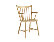Židle J42, lacquered oak