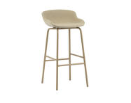 Celočalouněná barová židle Hyg Barstool 75, sand/main line flax