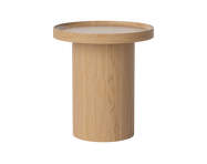 Konferenční stolek Plateau Small, lacquered oak