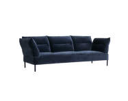 3-místná pohovka Pandarine, reclining armrest, lola navy / black stained solid oak