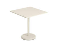 Stolek Linear Steel Café Table 70x70, off-white