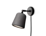 Nástěnná lampa Material Wall Lamp, dark grey concrete