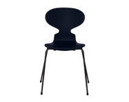 Židle Ant 3101 lacquered, midnight blue / black
