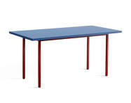 Jídelní stůl Two-Colour 160 cm, maroon red/blue