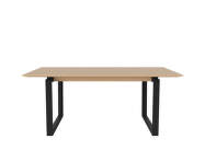 Jídelní stůl Nord 180 cm, black oak/white pigmented oiled oak