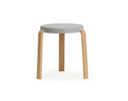 Stolička Tap Stool, oak/grey