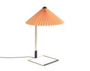 Stolní lampa Matin 380, polished brass / peach