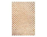 Jutový koberec Check Wool 200x300, off-white/natural