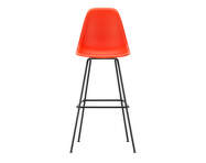 Barová židle Eames Plastic High, poppy red