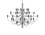 Lustr 2097/30 Frosted Bulbs, chrome
