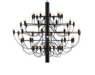 Lustr 2097/50 Clear Bulbs, matte black