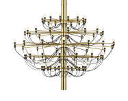 Lustr 2097/75 Frosted Bulbs, brass
