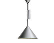 Nastavitelné závěsné svítidlo Compass 430, brushed aluminium
