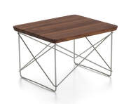 Occasional Table LTR Walnut Dark, stainless steel
