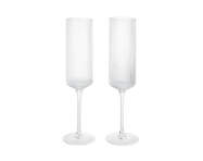 Sklenice na šampaňské Ripple Flutes set 2 ks, clear