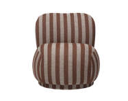 Křeslo Rico Piccolo Swivel Louisiana, sand/chocolate