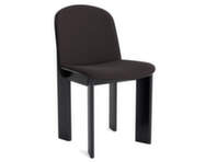 Židle Chisel 65, black lacquered oak / Steelcut Trio 383