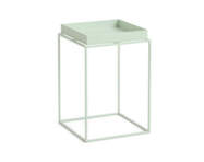 Stolek Tray Table 30x30 High, soft mint