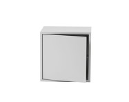 Policový díl Stacked (w. door) medium, light grey