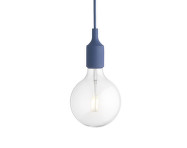 Závěsná LED lampa E27, pale blue