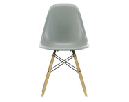 Židle Eames Fiberglass DSW, sea foam green/ash