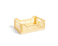 Úložný box Crate M, light yellow