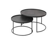 Konferenční stolek Round tray coffee table set, small/large