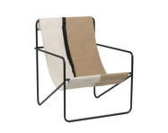Křeslo Desert Lounge Chair, black/soil
