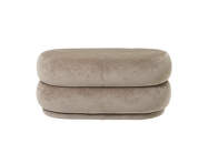 Pouf Oval medium, beige