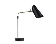 Stolní lampa Birdy Swing, black / brass