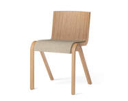 Židle Ready s polstrováním, natural oak/Bouclé 02
