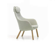 Křeslo HAL Lounge Chair, pale blue/chartreuse