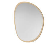 Zrcadlo Elope 88,5 cm, white pigmented oiled oak