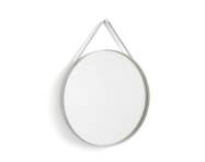 Zrcadlo Strap Mirror 70cm, light grey