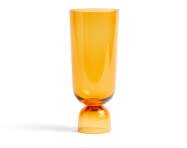 Váza Bottoms Up Large, amber
