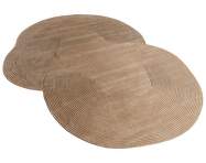 Koberec Zen Shaped 300x400, dark beige